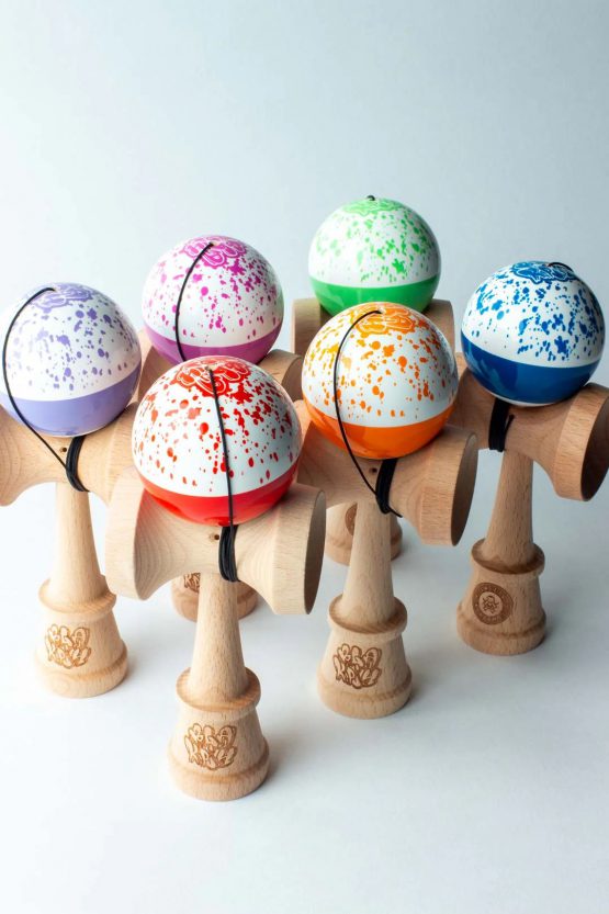 Sweets Kendamas SPLATTER SPLIT - Blue Alex - FRANCE SQUAD 1