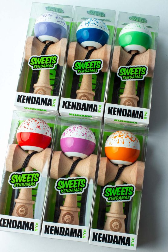 Sweets Kendamas SPLATTER SPLIT - Blue Alex - FRANCE SQUAD 4