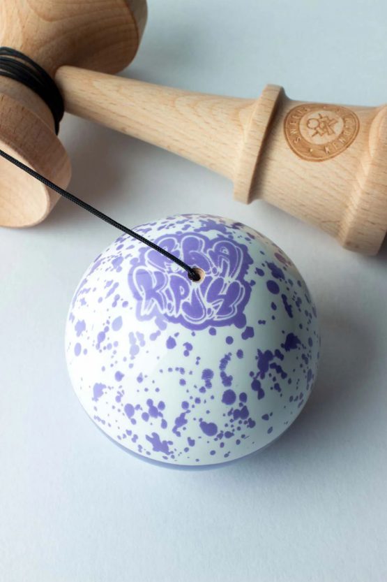 Sweets Kendamas SPLATTER SPLIT - Purple - Baptiste - FRANCE SQUAD 1