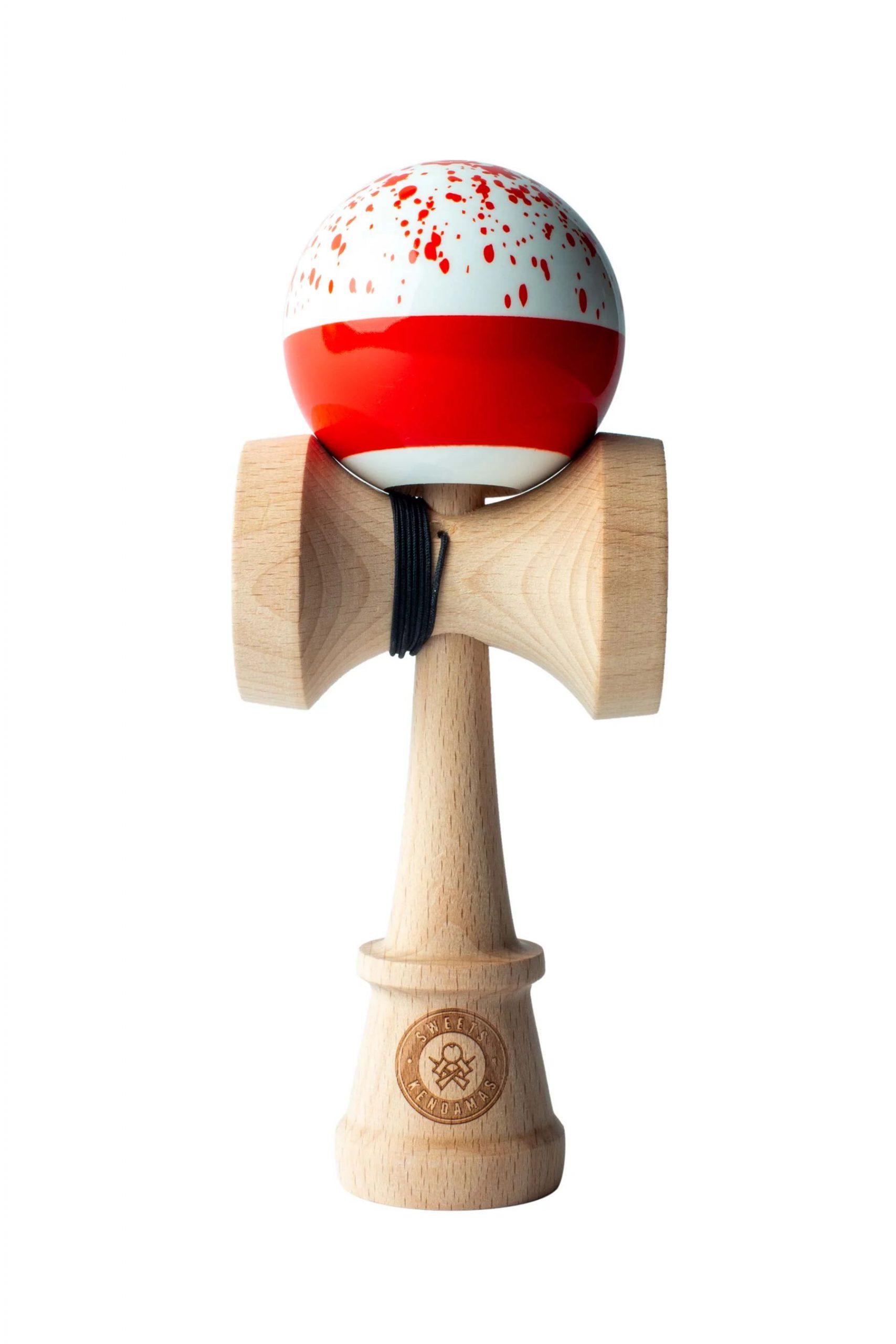 Sweets Kendamas SPLATTER SPLIT - RED - LAURENT - FRANCE SQUAD 1